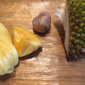 Fort Wayne Halal Meat & Grocery - The seed pod is surrounded by a yellow section which reminds me of mango without the tang. - Grocery Near Me - Fort Wayne, Indiana