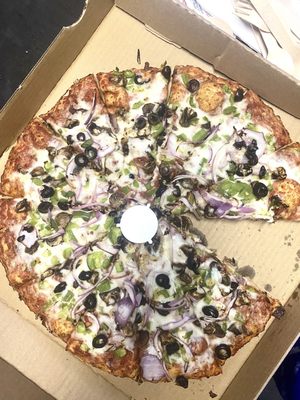 Mr Singh's Curry Pizza by null