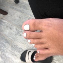 Sun Nails - Paid 20$ for a horrible pedicure they barley clean your toes good and the paint was horrible I had polish around the nail