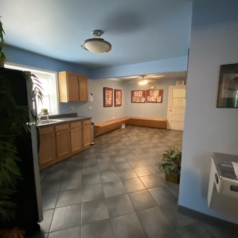 Ultimate Martial Arts - Upstairs area for small kitchen, drinking fountain with restrooms - Martial Arts Near Me - Lincolnwood, Illinois Ultimate Martial Arts - Upstairs area for small kitchen, drinking fountain with restrooms - Martial Arts Near Me - Lincolnwood, Illinois