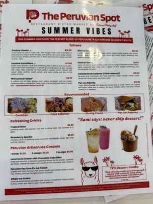 The Peruvian Spot by null