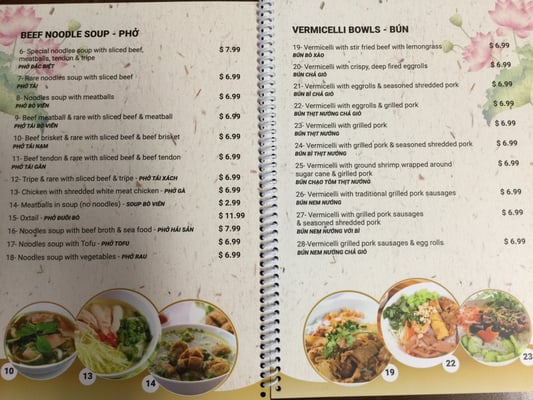 Menu photo 8 Pho A.V Phoenix, AZ