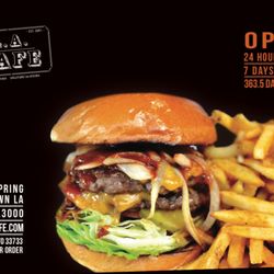 LA Cafe Menu
