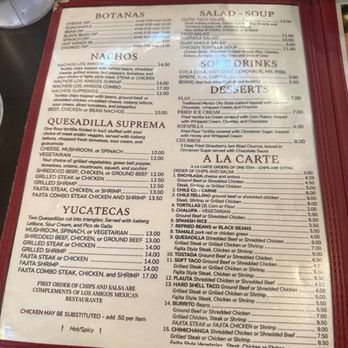Los Amigos Mexican Restaurant - Menu - Mexican Near Me - Birmingham, Alabama Los Amigos Mexican Restaurant - Menu - Mexican Near Me - Birmingham, Alabama