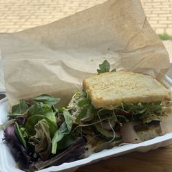 Veggie sandwich-I asked for added grill chicken