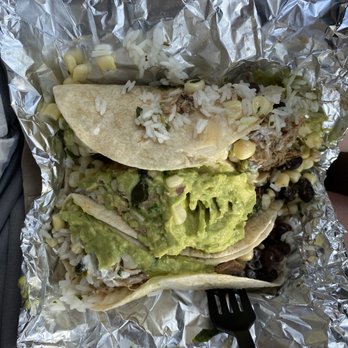 Chipotle Mexican Grill - 3 carnitas tacos with guacamole - Mexican Near Me - Middletown, Rhode Island Chipotle Mexican Grill - 3 carnitas tacos with guacamole - Mexican Near Me - Middletown, Rhode Island