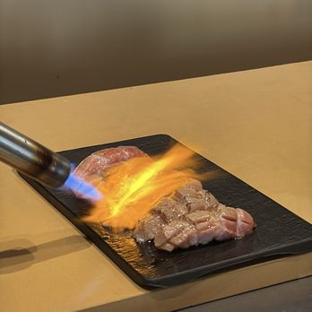 Genki Omakase - torched otoro - Japanese Near Me - New York, New York