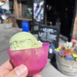 West Shore Market - Pistachio gelato!