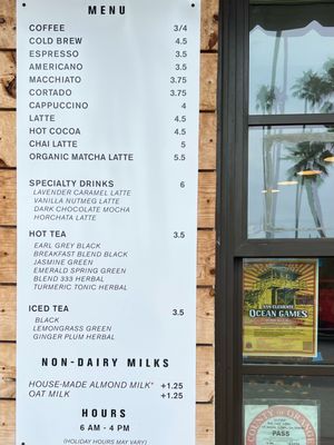Menu photo 7 Bear Coast Coffee San Clemente, CA Menu photo 7 Bear Coast Coffee San Clemente, CA