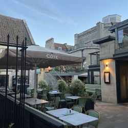 Cote Brasserie - Outdoor seating.