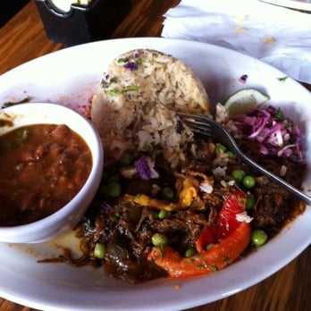 Pambiche - Ropa Vieja w/ red beans & brown rice - Cuban Near Me - Portland, Oregon Pambiche - Ropa Vieja w/ red beans & brown rice - Cuban Near Me - Portland, Oregon
