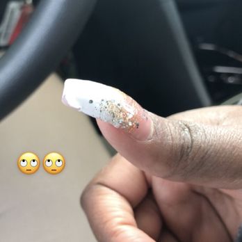 Happy Nails & Spa 4 - Gel 1 day after already getting it fixed ! - Nail Salons Near Me - Lancaster, California Happy Nails & Spa 4 - Gel 1 day after already getting it fixed ! - Nail Salons Near Me - Lancaster, California