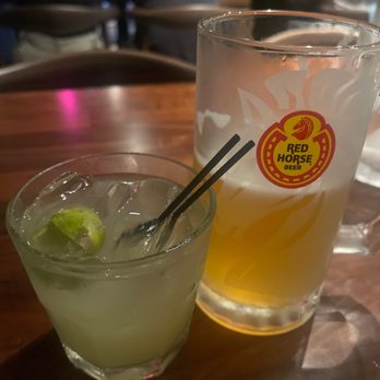 Gerry's Grill - Calamansi cocktail and Red Horse - Filipino Near Me - Artesia, California Gerry's Grill - Calamansi cocktail and Red Horse - Filipino Near Me - Artesia, California