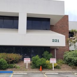 This building...enter and turn right