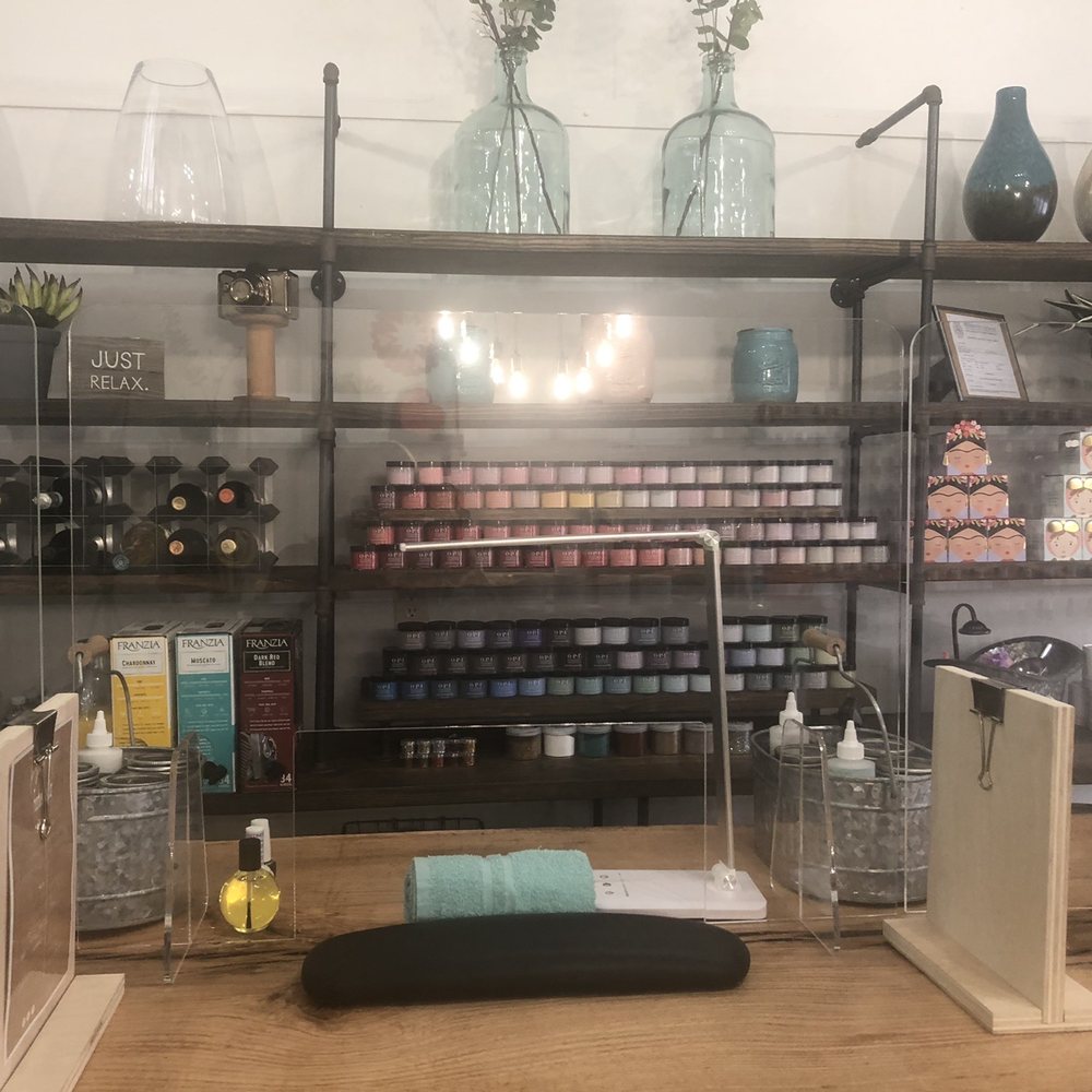 Feather Nail Bar - SNS area. And more products. This space wasn't being used today but hopefully after the virus it will be - Nail Salons Near Me - Avondale Estates, Georgia Feather Nail Bar - SNS area. And more products. This space wasn't being used today but hopefully after the virus it will be - Nail Salons Near Me - Avondale Estates, Georgia