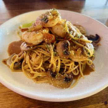 Cake de Partie - Spaghetti Tom Yum shrimp ( interesting ) - Coffee & Tea Near Me - San Diego, California