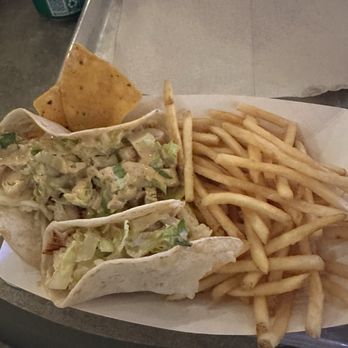 Mill Creek Brewing - Fish tacos with shoestring fries. - Breweries Near Me - Nolensville, Tennessee Mill Creek Brewing - Fish tacos with shoestring fries. - Breweries Near Me - Nolensville, Tennessee
