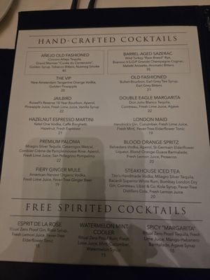 Menu photo 4 Del Frisco's Double Eagle Steakhouse New York, NY Menu photo 4 Del Frisco's Double Eagle Steakhouse New York, NY