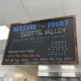 The Point Market - Sign - Cafes Near Me - Santa Cruz, California