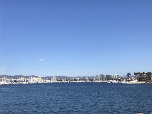 Ballona Creek Bike Path trailhead by null