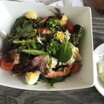 Moonshadows - Shrimp and dungaree salad! - Seafood Near Me - Malibu, California