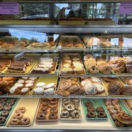 Display of donuts Display of donuts