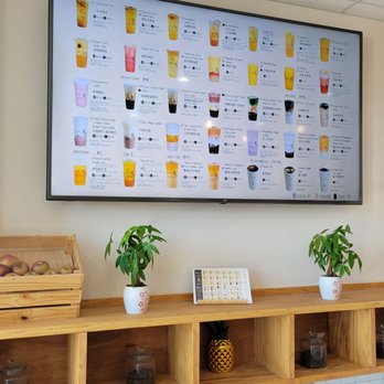 Yi Fang - Wall menu - Bubble Tea Near Me - Rockville, Maryland Yi Fang - Wall menu - Bubble Tea Near Me - Rockville, Maryland