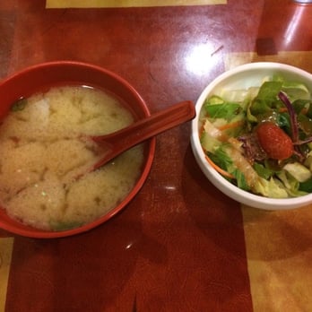 Ikko Sushi - Miso soup and house salad - Sushi Bars Near Me - Silver Spring, Maryland Ikko Sushi - Miso soup and house salad - Sushi Bars Near Me - Silver Spring, Maryland