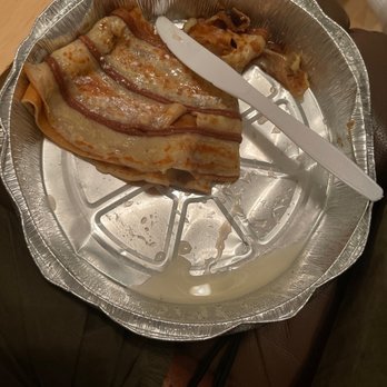 Crazy Crepe Cafe - Drenched and soggy crepe - Gluten-Free Near Me - Selden, New York