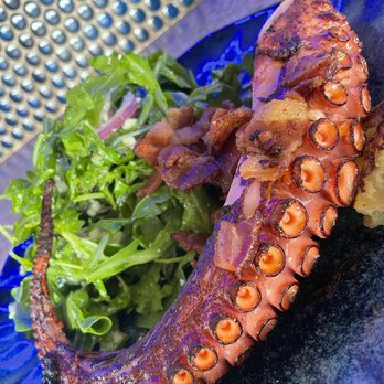 Beeside Balcony - Spanish Octopus - Mediterranean Near Me - Del Mar, California