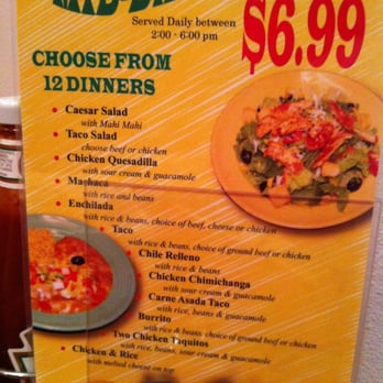 La Posada Real - Looks like there are some good specials from 2-6PM. - Mexican Near Me - Reno, Nevada