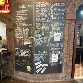 OAK'D BBQ - Menu - Barbeque Near Me - Addison, Texas
