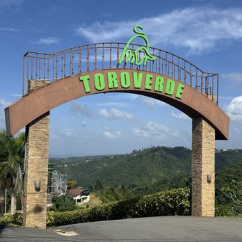 Toroverde - Entrance to the Adventure Park. - Ziplining Near Me - Orocovis, Puerto Rico
