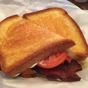 Maple and Motor - The BLT is excellent; thick slices of tasty crisp bacon! - Burgers Near Me - Dallas, Texas