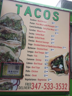 Menu photo 6 Tacos el Chicken Brooklyn, NY