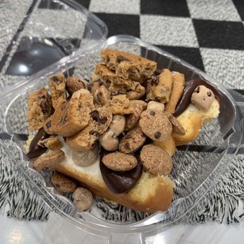 Yonutz - Cookie Dough SMASHED Donut - Donuts Near Me - Yukon, Oklahoma