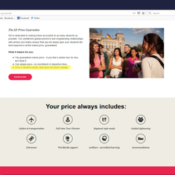 EF Education First - "...their price will never change" This is a blatant lie!!!