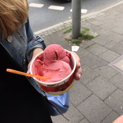Gelateria Profeta - Himbeere und Brombeere