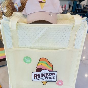 The Original Rainbow Cone - The cutest merch and it was a good price - Ice Cream & Frozen Yogurt Near Me - Cypress, California The Original Rainbow Cone - The cutest merch and it was a good price - Ice Cream & Frozen Yogurt Near Me - Cypress, California