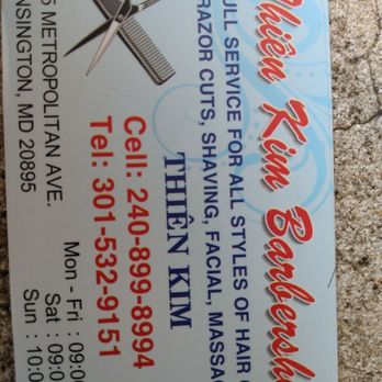 Thien Kim Barber Shop - Barbers Near Me - Kensington, Maryland Thien Kim Barber Shop - Barbers Near Me - Kensington, Maryland