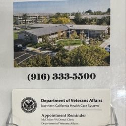 McClellan VA Outpatient Clinic - 10/16/2025: Teeth Cleaning--McClellan Dental Clinic.