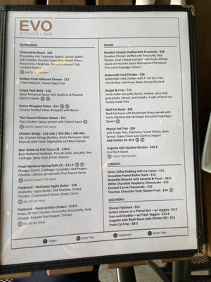Menu photo 1 EVO Kitchen & Bar Cambridge, ON Menu photo 1 EVO Kitchen & Bar Cambridge, ON