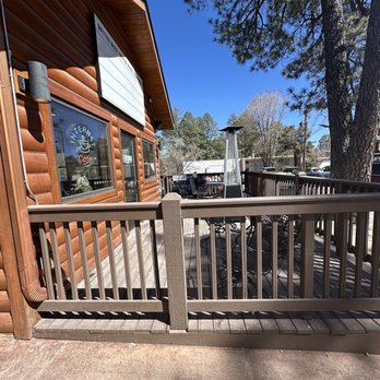 Downshift Brewing - Front patio - Pizza Near Me - Ruidoso, New Mexico