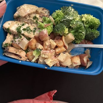 Black Market Meal Prep - dijon mustard chicken!! delicious!! from the fridge - Food Delivery Services Near Me - Orange, California
