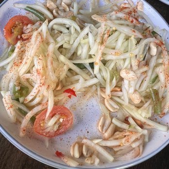 Reckless Noodle House - Papaya Salad - Bars Near Me - Seattle, Washington