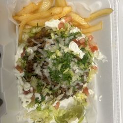 Sope. It's fine but not my favorite offering from this place. It's about the size of your hand, $5, and not filling 