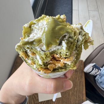 Wakaba Crepe - The crispy things inside the matcha brûlée crepe were such a delight!!! - Creperies Near Me - Torrance, California Wakaba Crepe - The crispy things inside the matcha brûlée crepe were such a delight!!! - Creperies Near Me - Torrance, California