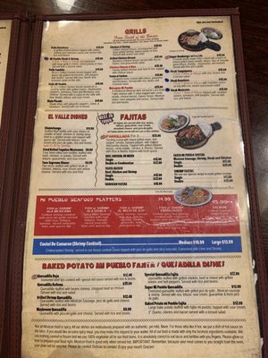 Menu photo 5 Mi Pueblo Marion, AR