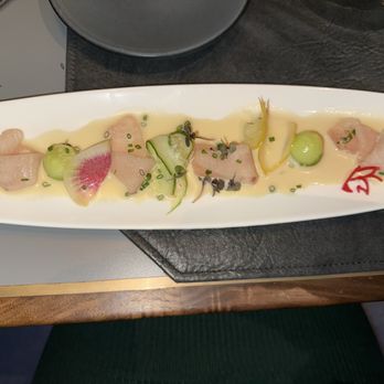 Faubourg Weehawken - Hamachi carpaccio - French Near Me - Weehawken Township, New Jersey