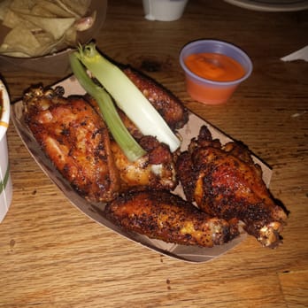 Morgan's Brooklyn Barbecue - Smoked then fried wings With house made buffalo sauce. - Barbeque Near Me - Brooklyn, New York